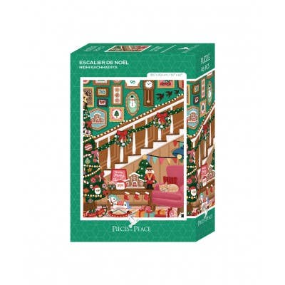 Mini-Puzzle 96 pezzi - Scala di Natale