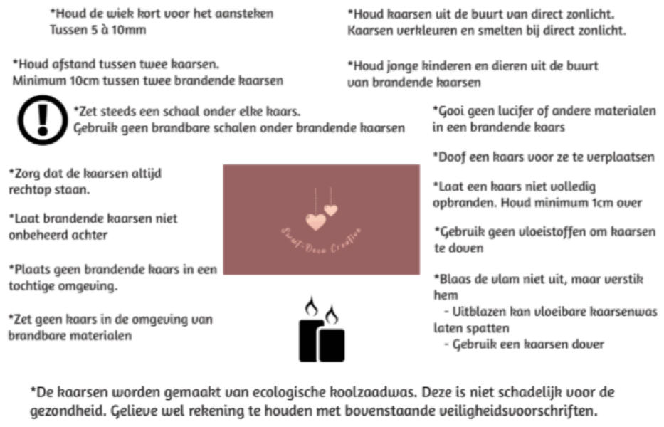 Candela a forma di zampetta realzzata a mano