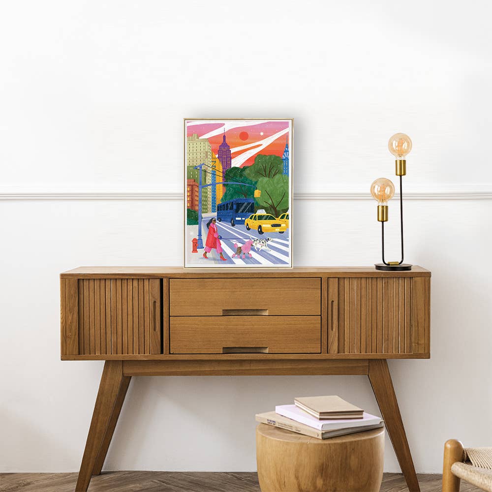 Puzzle 500 pezzi - Passeggiata a New York