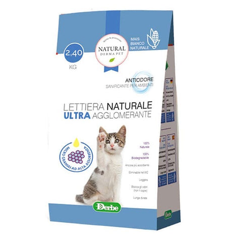 Lettiera ultrafine 6lt Natural Derma Pet