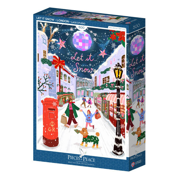 Puzzle 500 Pezzi - Let it Snow - Londra