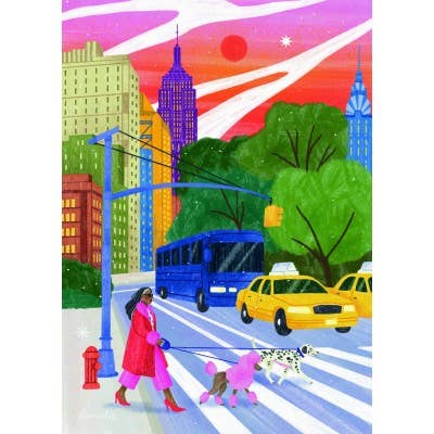 Puzzle 500 pezzi - Passeggiata a New York