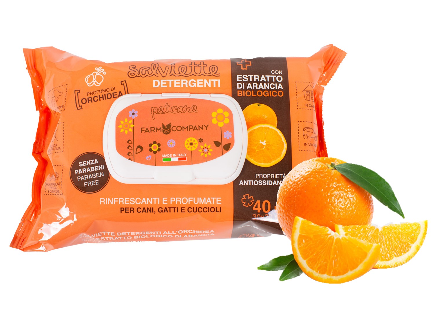 Salviette cane e gatto Farm company