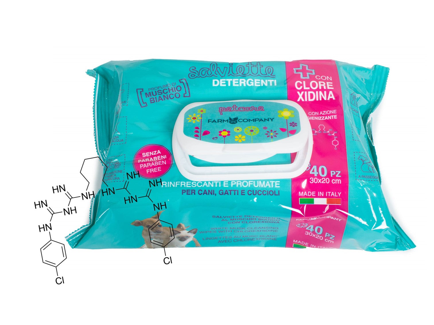 Salviette cane e gatto Farm company