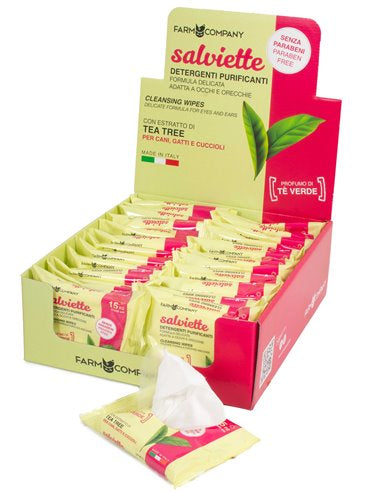 Salviette occhi e orecchie