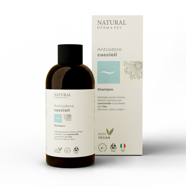 Shampoo antiodore cuccioli