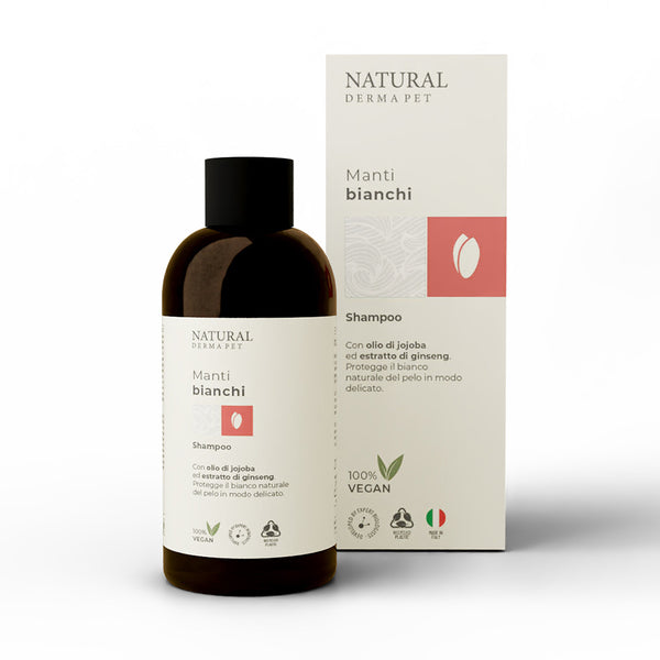 Shampoo manti bianchi Natural Derma Pet