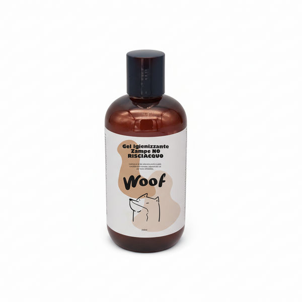 Gel igienizzante zampe No risciacquo WOOF CARE