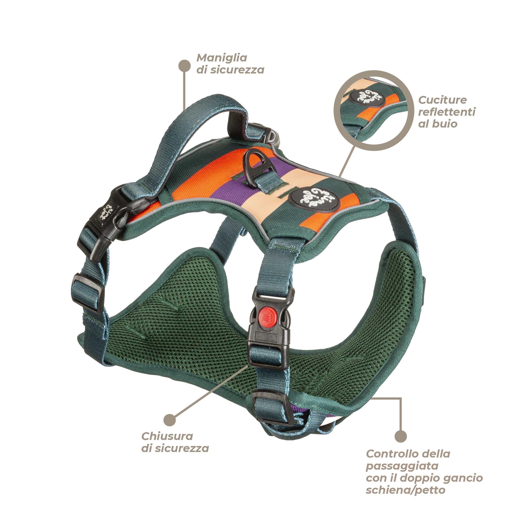 Pettorina Oxford Rino&Joe