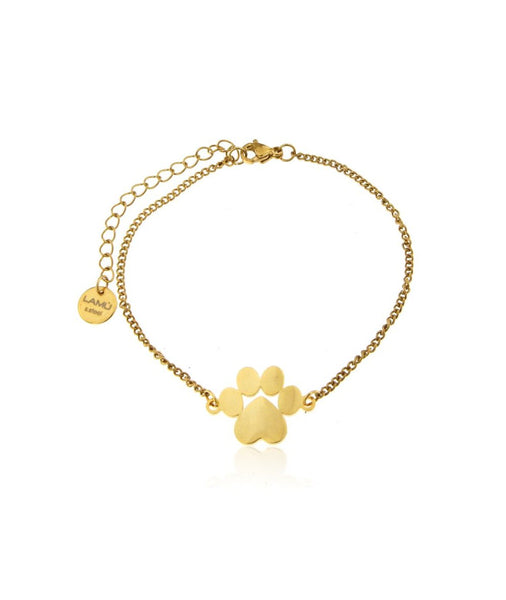 Bracciale zampa dorata LAMÙ