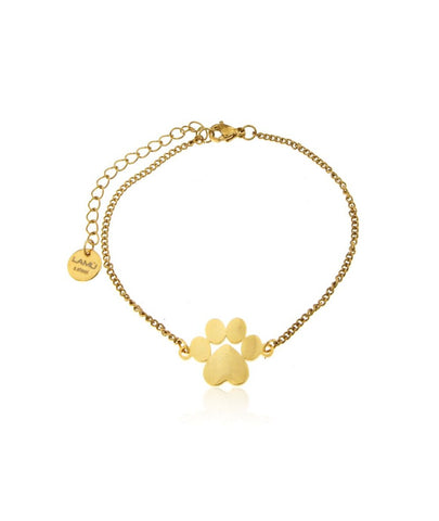 Bracciale zampa dorata LAMÙ
