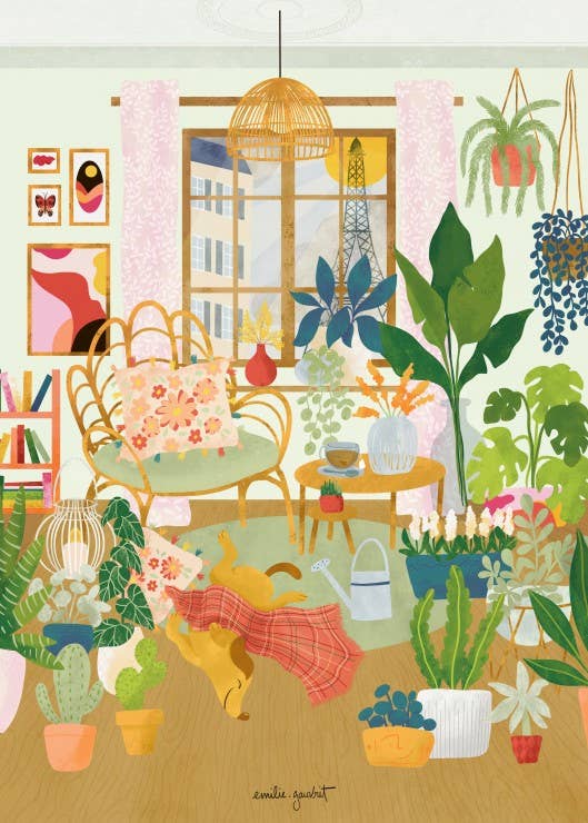 Puzzle da 500 pezzi - Interno accogliente